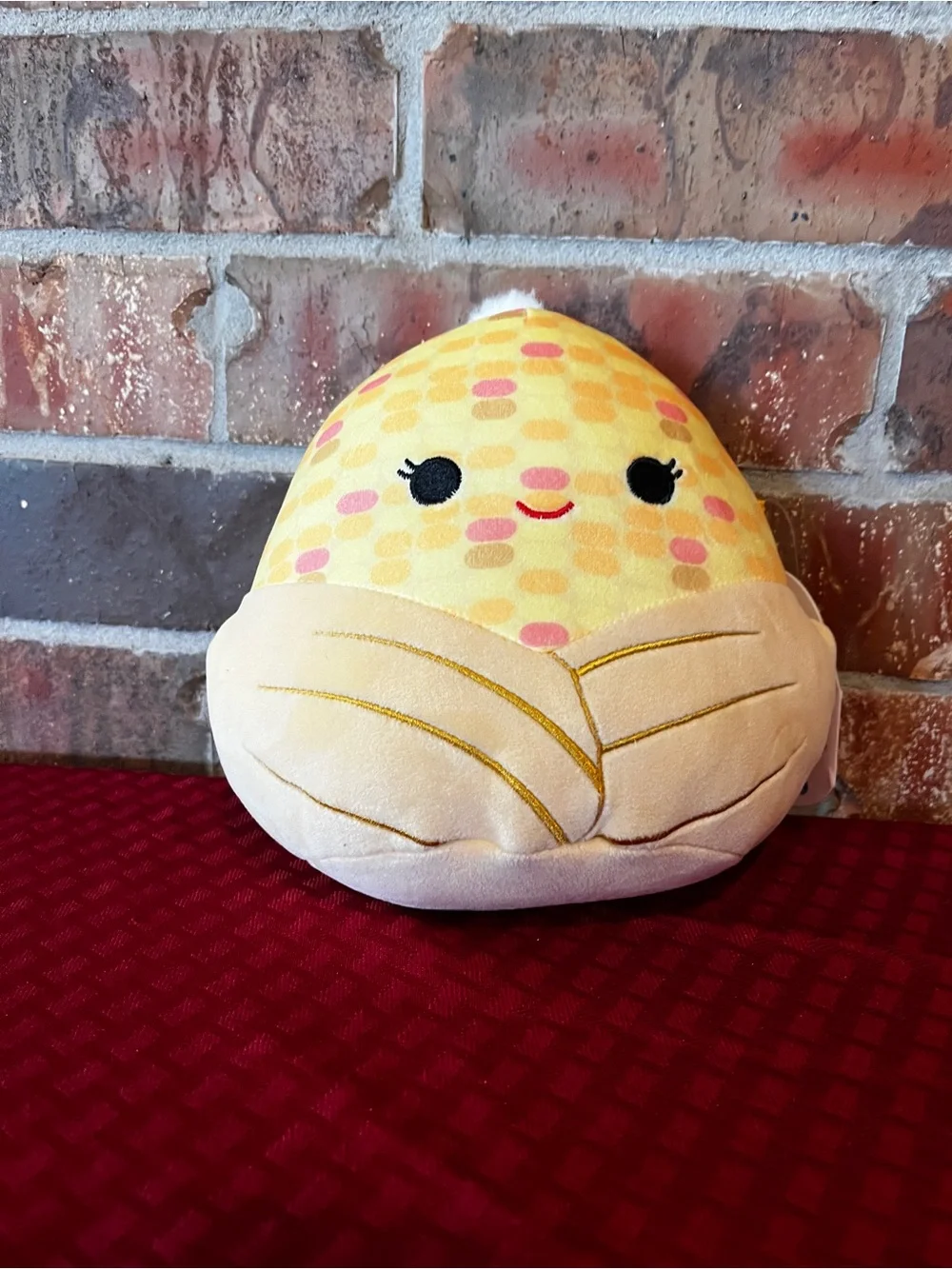 Squishmallows 7.5-inch Cornelias the Corn plush toy stuffed NWT